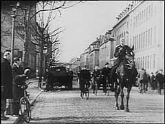 La presencia Alemana en Copenhague, Dinamarca