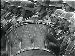 Desfile de la victoria alemana en Varsovia