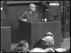Defendant Hans Frank testifies