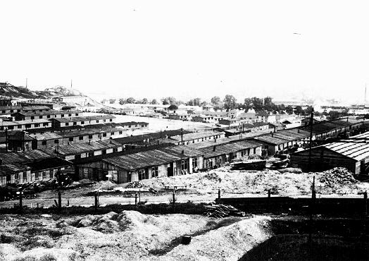 View of a section of the Plaszow camp. Plaszow, Poland, 1944.