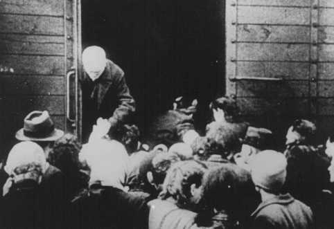 Deportation In The Holocaust. Deportation