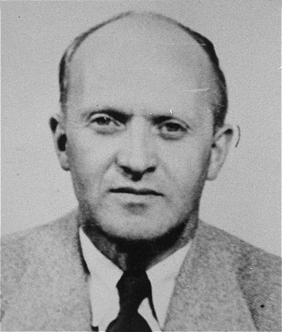 Klaas de Vries, a Dutch Jehovah's Witness who was deported to the Sachsenhausen concentration camp in Germany. The Netherlands, date uncertain.