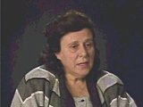 <b>Ruth Meyerowitz</b>. Describes surviving a selection for the gas chamber - rma0288f