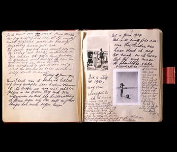 Facsimile of Anne Frank's First Diary