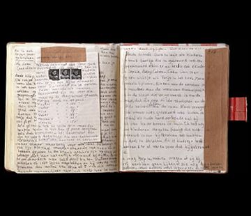 Facsimile of Anne Frank's First Diary