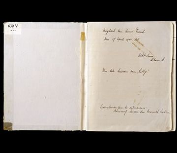 Anne Frank's Third Diary Notebook