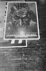A poster advertising the antisemitic propaganda film...