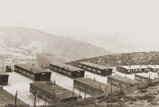 View of the Natzweiler concentration camp.