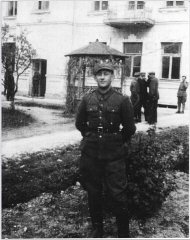 Ben Kamm in uniform after the war.