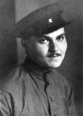 Sam Lato in Russian army uniform, 1945.