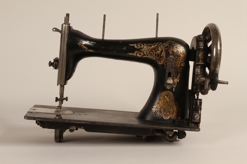 Singer Style Treadle Sewing Machine Table Of The Type Used In Lodz