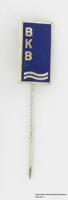 2009.364.11, stickpin with blue enamel decoration and initials BKB, Tom T. Kovary Collection