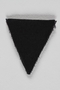 Unused black triangle concentration camp patch found by a US military aid worker