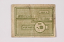Mittelbau forced labor camp scrip, .10 Reichsmark, issued to a Czech Jewish prisoner
