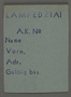 Work assignment slip from the Kovno ghetto