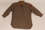 US Army regulation uniform with a 63rd infantry sleeve patch worn by a Jewish soldier