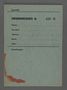 Employment card issued in the Kovno ghetto