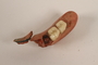 Partial lower plate of a denture with two molars recovered from Chelmno killing center