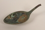 Metal tablespoon fragment recovered from Chelmno killing center
