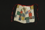 Apron bag given to a concentration camp survivor by a Sinti woman