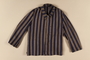 Concentration camp uniform jacket worn by Polish Jewish inmate