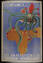 Anti-British propaganda poster showing Churchill’s tentacles cut out of Africa and the Middle East