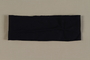 Black wool headband worn by a German Jewish displaced person