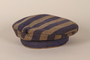 Concentration camp inmate uniform cap worn by a German Jewish inmate