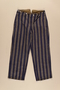 Concentration camp inmate uniform pants worn by an inmate in Dachau