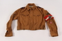 Hitler Youth jacket with insignia and armband found by a US soldier