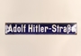 Adolf Hitler-Strasse street sign acquired by a US soldier