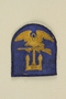 Military patch found at Dachau by an American soldier