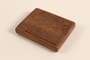 Wooden cigarette case made in Buchenwald