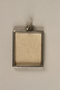 Miniature picture frame pendant made by a Jewish prisoner in Theresienstadt ghetto-labor camp