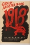 Anti-Bolshevist, Anti-Semitic 1918 Great Exhibition advertisement poster