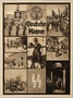 SS recruitment poster with photos depicting SS soldiers’ activities