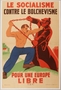 French collaborationist anti-Bolshevist propaganda poster