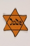 Star of David badge printed with Jude worn to identfiy a Jew in Vienna