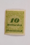 Postage stamp, 10 milliarden mark, issued in Germany during hyperinflation in the Weimar Republic