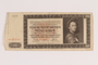 German occupation currency note, 500 kronen, issued in the Protectorate of Bohemia and Moravia