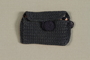 Blue crocheted change purse made in Gurs internment camp for a German Jewish prisoner