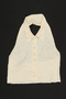Woman's white silk dickey brought to the US by a Jewish family fleeing German occupied Poland