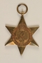 1939-1945 Star Medal and ribbon awarded to an Austrian Jewish woman for service in the British Auxiliary Territorial Division