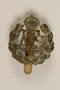 Auxiliary Territorial Service cap badge worn by an Austrian Jewish woman in the British Auxiliary