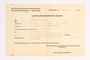 Safe conduct pass for Berend Slingenberg created by Gerry van Heel, a document forger