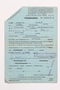 Safe conduct pass for Leonardus Stokhof created by Gerry van Heel, a document forger