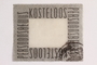 Free revenue stamp used by Gerry van Heel to forge identity documents