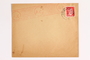 Envelope with a canceled stamp used by Gerry van Heel to forge identity documents
