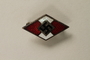 Hitlerjugend [Hitler Youth] enamel membership pin acquired by a US soldier