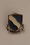 Set of US Army 405th Infantry Regiment lapel pins acquired by a US soldier